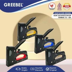 GREEBEL Stapler Tembak / Gun Tacker (TS-13H) Guntacker Stepler Staples Tembak