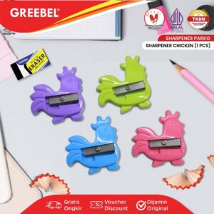 PARKO Rautan Pensil Serutan Sharpener / Chiken (PCS)