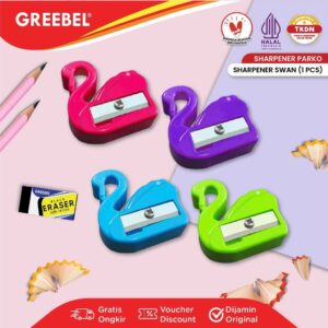 PARKO Rautan Pensil Serutan Sharpener / Angsa (PCS)