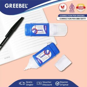 GREEBEL Correction Pen Cair Tip Ex / GBC 120717 (PCS) Stipo Tip-Ex