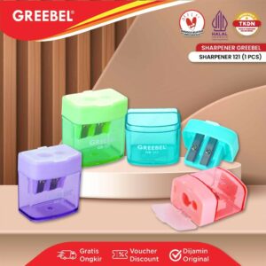 GREEBEL Rautan Pensil Serutan Sharpener 121 (PCS) / Rautan Pensil