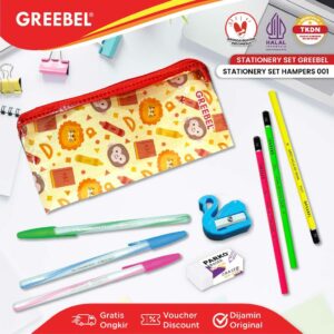 GREEBEL Bingkisan Hampers Ulang Tahun Anak / Stationery Set Hampers 001 / Hadiah Lomba