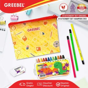 GREEBEL Bingkisan Hampers Ulang Tahun Anak / Stationery Set Hampers 003 / Hadiah Lomba