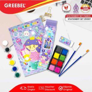 PARKO Paket Hemat Lengkap Melukis / DIY Painting Set For Kids 251007 / Painting Kit / Hadiah Hampers Ulang Tahun
