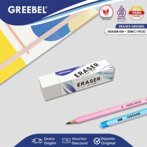 GREEBEL Eraser Stip Hapusan EW-30 M (1 PCS) Penghapus Pensil