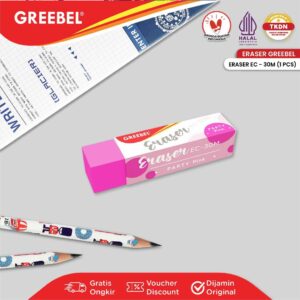 GREEBEL Eraser Stip Hapusan EC-30M (1 PCS) Penghapus Pensil