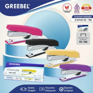 GREEBEL Stapler Stepler / Jepretan (HD-10D) / Staples Anak Lucu