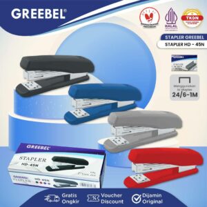 GREEBEL Stapler Stepler Jepretan (HD-45N) / Staples Anak Lucu