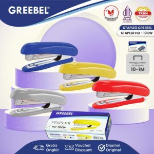 GREEBEL Stapler Stepler Jepretan (HD-10EW) / Staples Anak Lucu