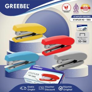 GREEBEL Stapler Stepler Jepretan (HD-10ES) / Staples Anak Lucu