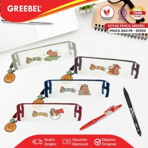 GREEBEL Tempat Pensil Capybara / Kotak Pensil ( PB 82004) / Pencil Case / Pensil Bag